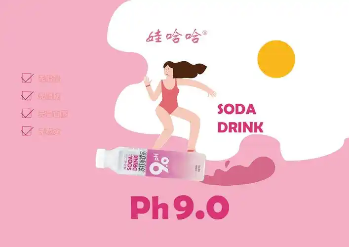 娃哈哈宣传海报团队作品