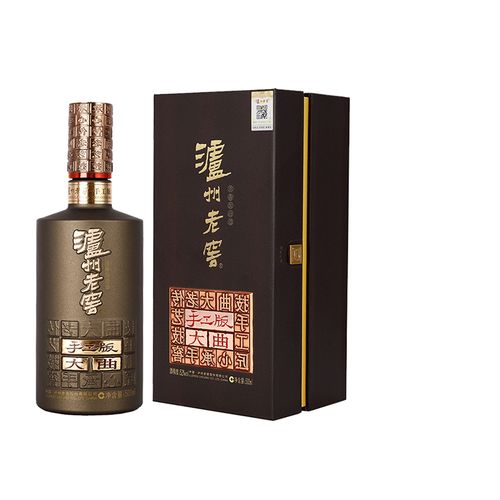 泸州老窖手工版大曲酒52度500ml浓香型白酒收藏礼品酒商务宴请酒