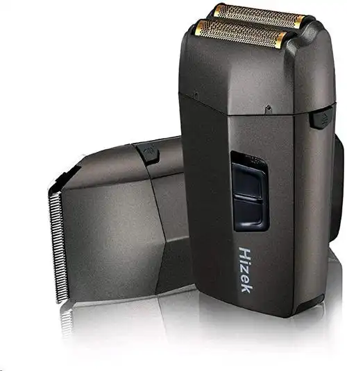 胡须和*修剪器,hizek 2合1理发器专业理发套装,无绳男式修剪器