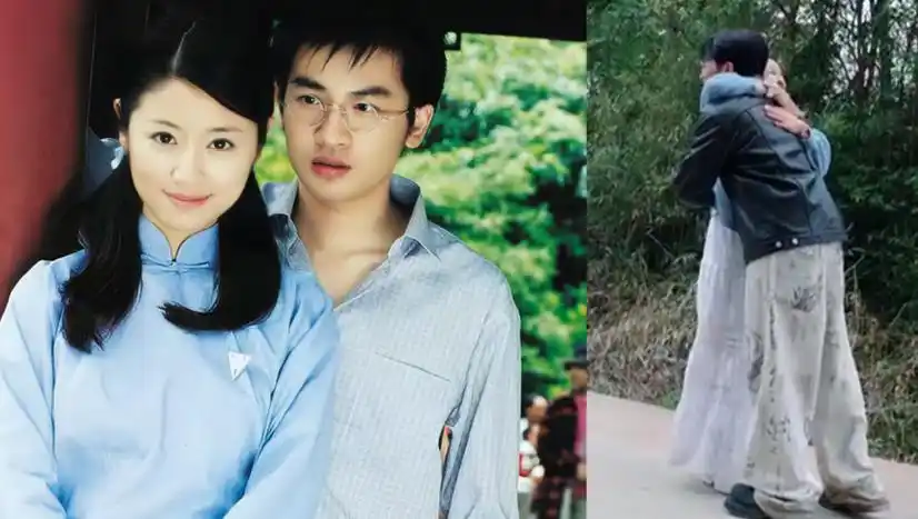 林心如飞奔拥抱苏有朋,互喊杜飞如萍,一秒梦回《情深深雨蒙蒙》