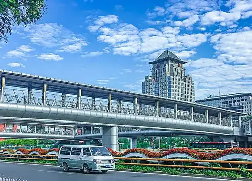 过街天桥图片_图片大全