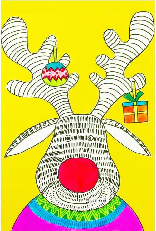 儿童画,创意美术