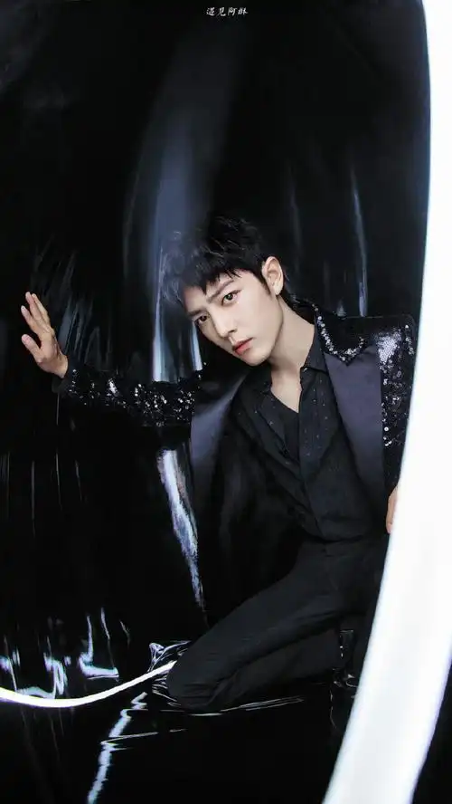 肖战深v亮钻西装##肖战