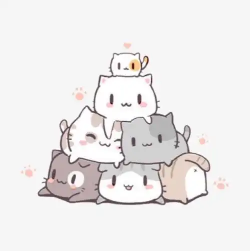 手绘 猫 - 堆糖,美图壁纸兴趣社区