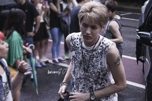 非主流图片吴亦凡手臂纹身图案大全