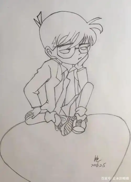 16年画的柯南图集