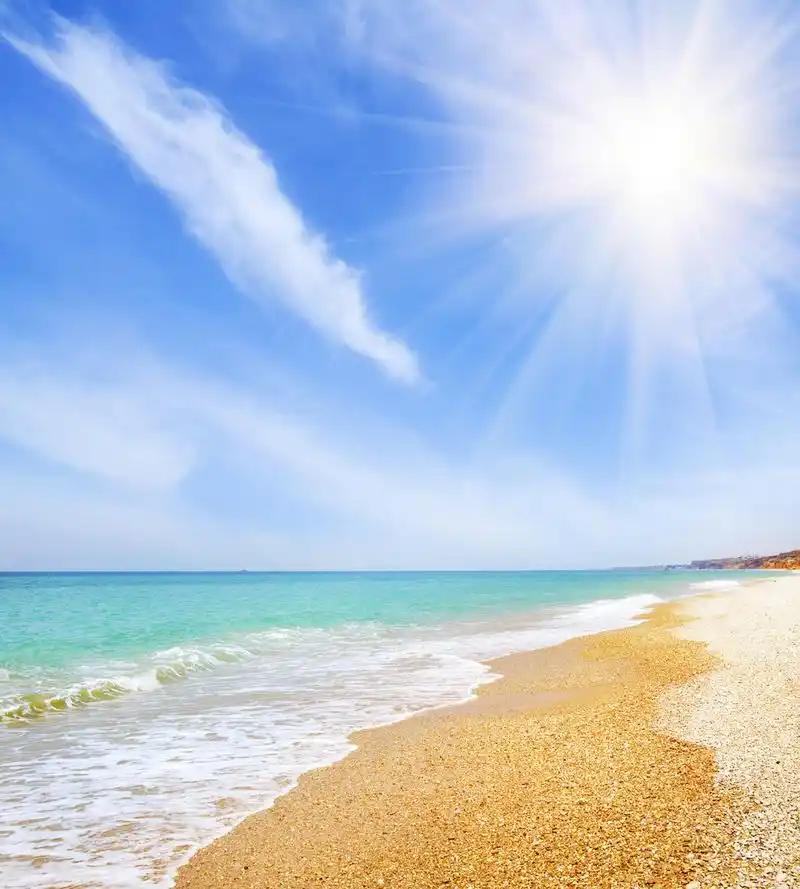 美丽的大海沙滩,美丽的大海沙滩