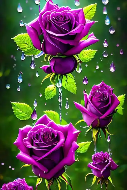 壁纸分享 || 优雅的紫色玫瑰花,只送给对的人_网易订阅