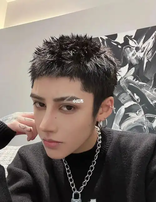 钢夹烫  #锡纸烫  #长沙男士烫发  #男生发型  #摩根烫