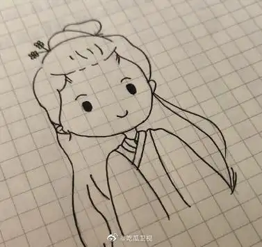 锦衣之下##谭松韵画的袁今夏