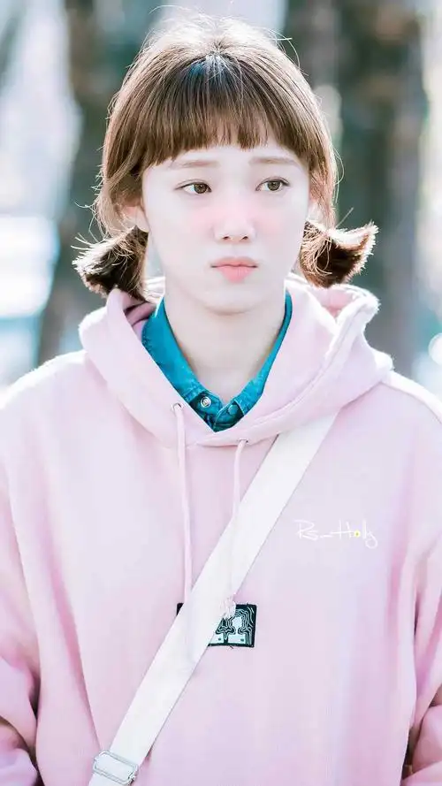 举重妖精金福珠李圣经可爱发型图片手机壁纸