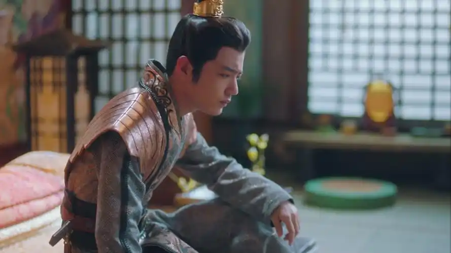 狼殿下,晋国川王李炬尧(肖战饰)截图.