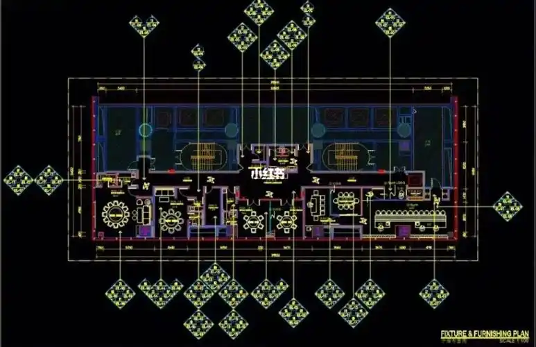 餐厅施工图深化案例