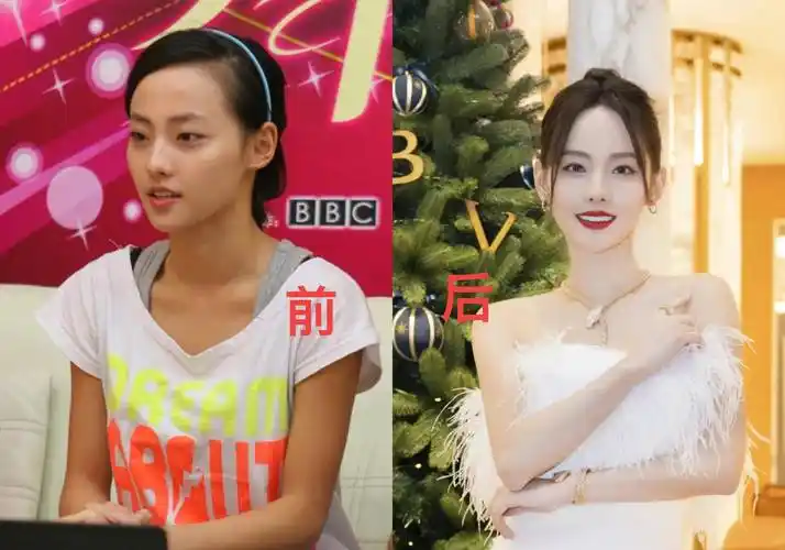 十位当红女明星出道前后对比 秦岚 迪丽热巴 刘诗诗 王心凌 刘亦菲等