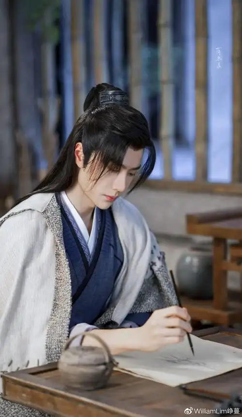 王一博最新剧古装造型流出,大唐国风眼神冷漠故事感十足