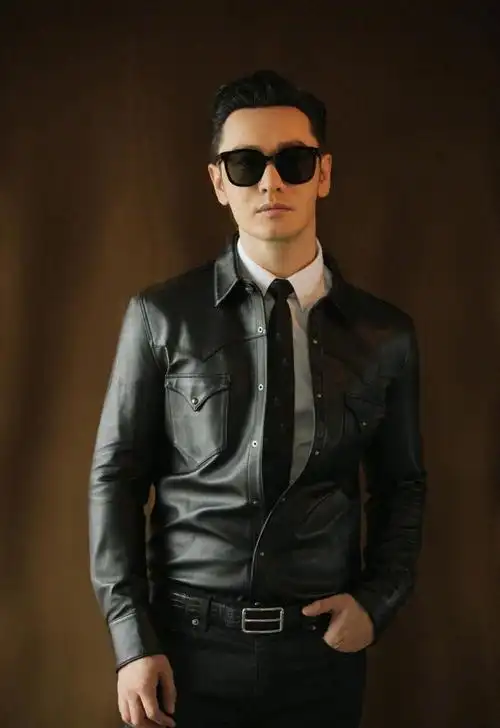 霸道总裁黄晓明帅气写真