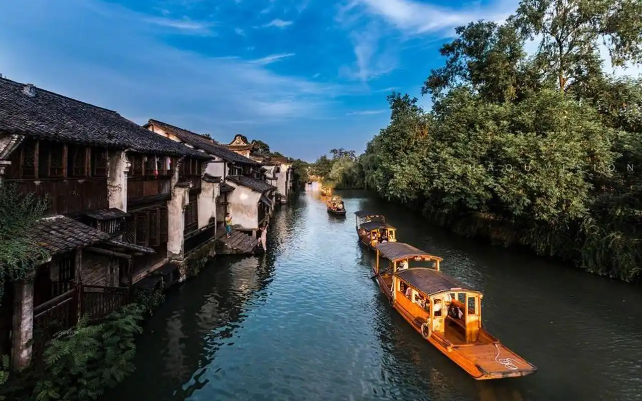 浙江乌镇美景图片电脑壁纸-风景壁纸-手机壁纸下载-美桌网