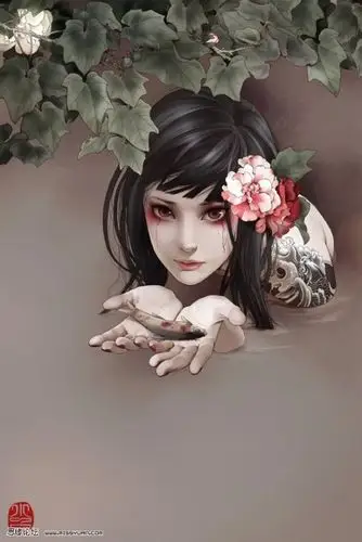 求恐怖女鬼的图片,血腥,美丽那样的.^o