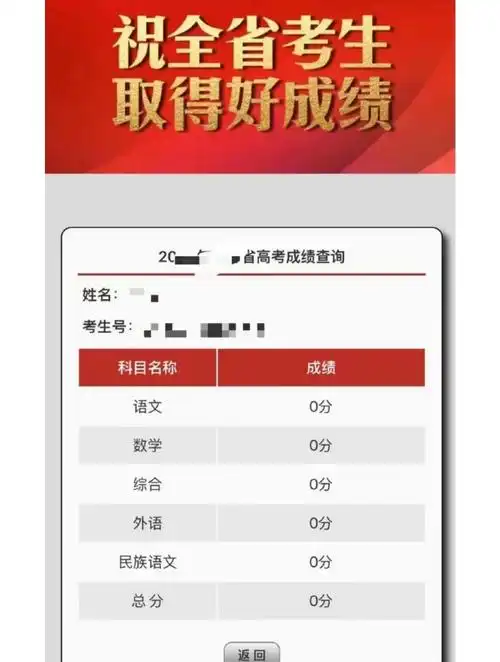高考查分盲盒隐藏版