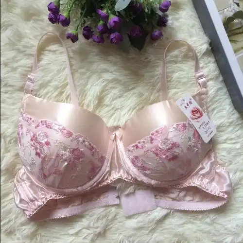 桑蚕丝蕾丝文胸真丝女士性感内衣薄款舒适透气有钢圈无钢圈胸罩