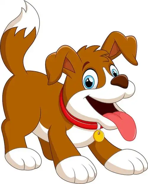 可爱有趣的狗卡通图片