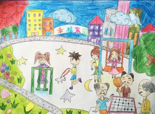 【投票】"小邻居大世界"绘画开始投票啦~快来选出你心中的最强画作