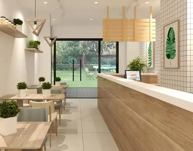 奶茶店装修设计(奶茶店装修效果图)