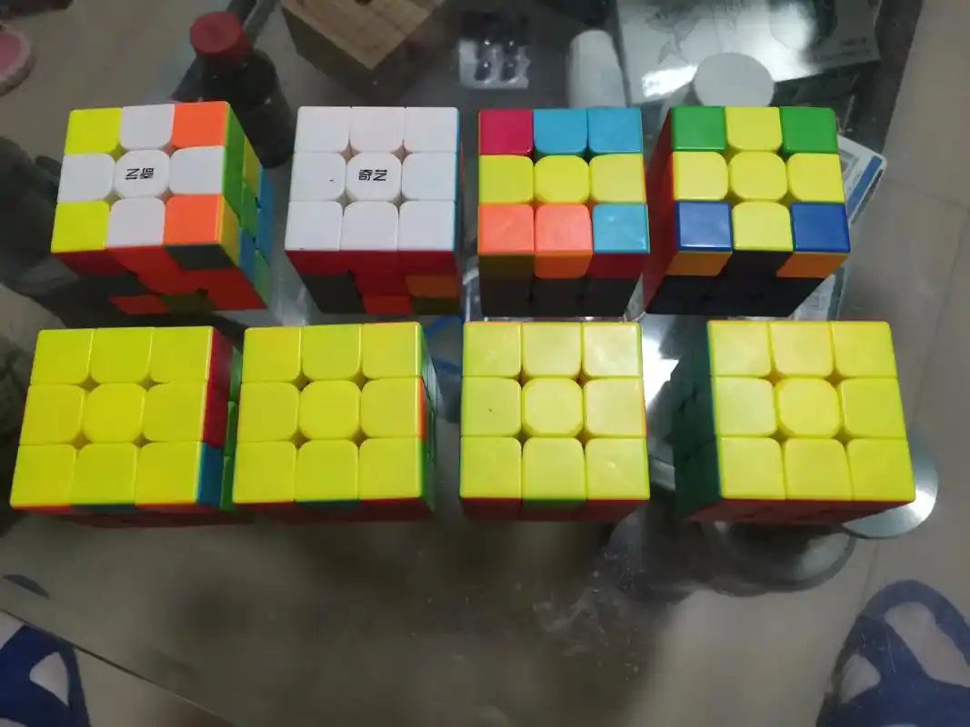 魔方教程一初级一七步图解