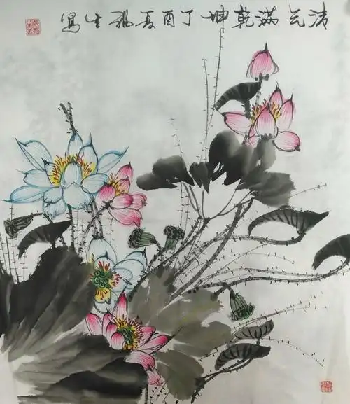 汾西县老年书画家协会"庆七一,歌颂党,跟党走"书画作品