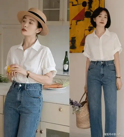 原创普通白衬衫也能穿得与众不同借鉴这3种搭配时髦度飙升