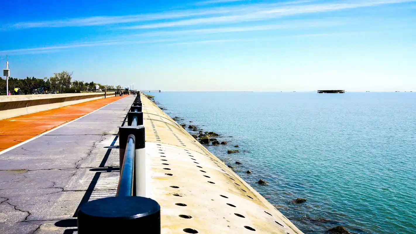 天津东堤公园是一处位于天津滨海新区海岸线的休闲 - 抖音