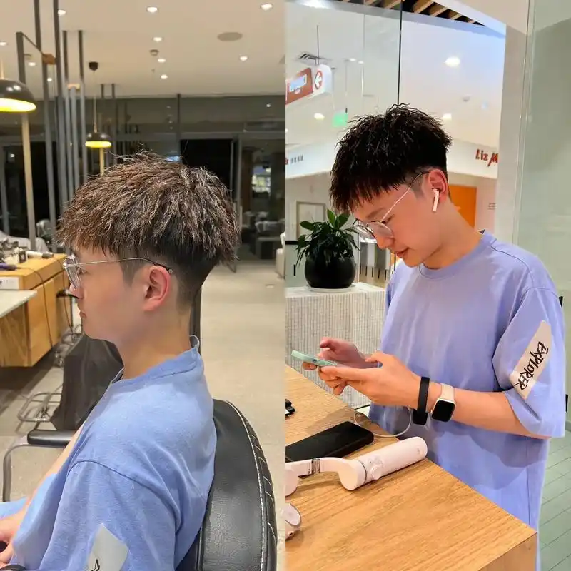 锡纸烫.锡纸烫不分发质,软硬发质都可以长度要求最 短3cm, - 抖音