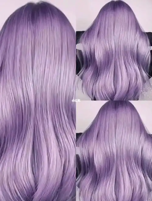 梦幻紫_发色_蓝灰色_夏天去哪玩_显白_染发_染头发_设计_海岸城自由行