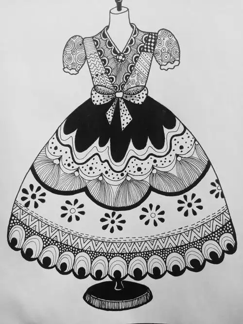 裙子(公主裙图片大全画) - 月牙知识库