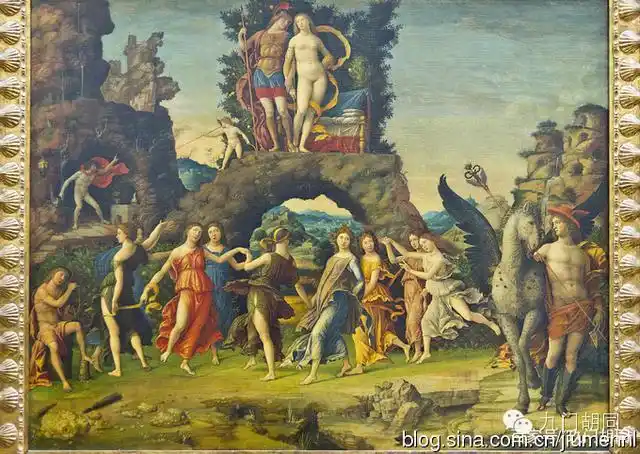 我拍到的卢浮宫名画08_曼特尼亚《希腊神话系列》