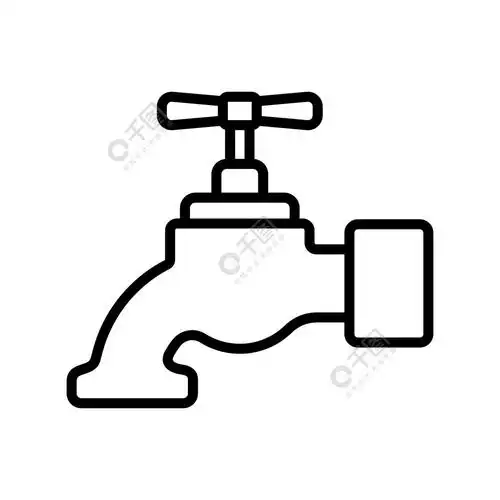 水龙头水龙头图标矢量设计模板
