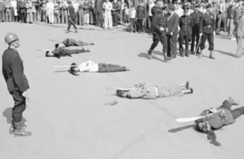 因此在这样的情况下,枪决的射击位置逐渐从头部变成了心脏位置,另外