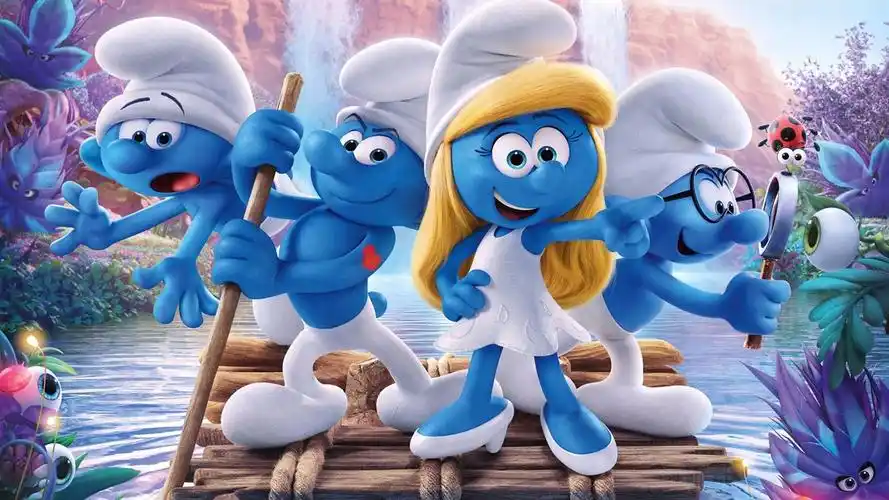 蓝精灵迷失的村庄2017高品质壁纸