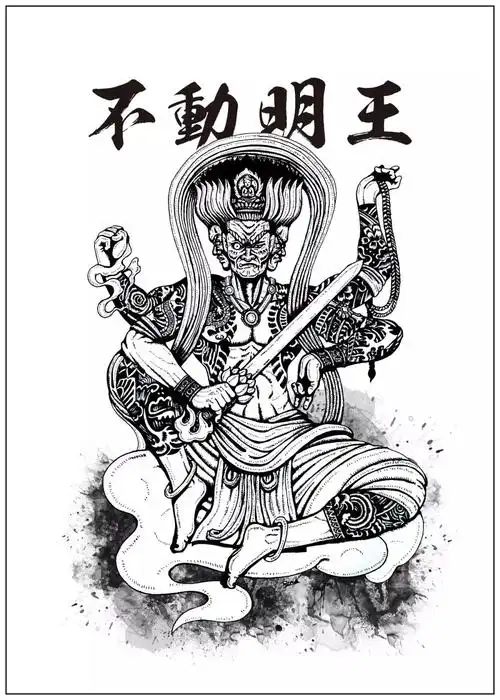 谁说佛像都得慈眉善目这位设计师偏要把最凶的佛呈现出来