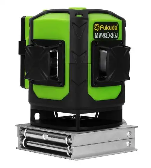 福田(fukuda)12线绿光水平仪贴墙仪贴地仪一体铝合金红外线平水仪遥控