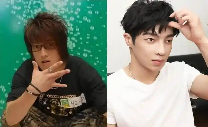 高瀚宇整容后的长相属于韩系单眼皮长相,戴上眼镜,穿上西装,整个人就