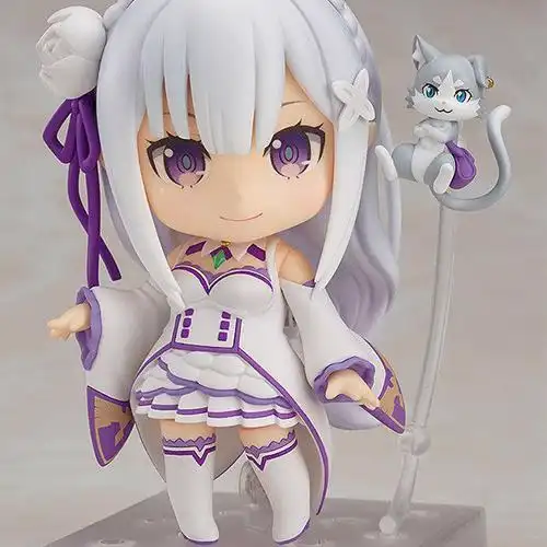 gsc从零开始的异世界生活艾米莉亚q版粘土手办国产祖国版动漫人偶