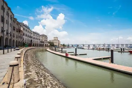 中国广州南沙湾石奥游艇码头