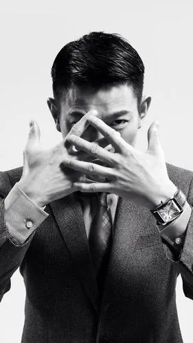 刘德华黑色写真高清手机壁纸
