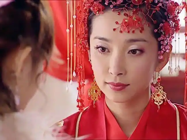 李冰冰演过的古装女子中,叶子枝条冰雪发饰都戴过了,惊艳了时光