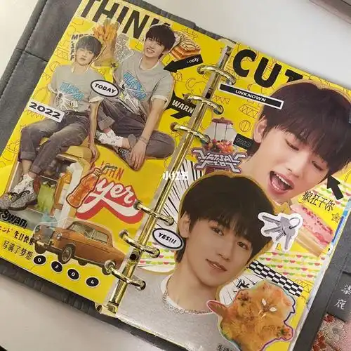 追星手帐分享|专辑pb改造|宋亚轩