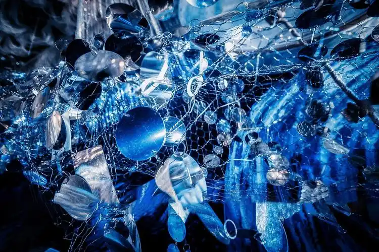 蓝色星空主题婚礼