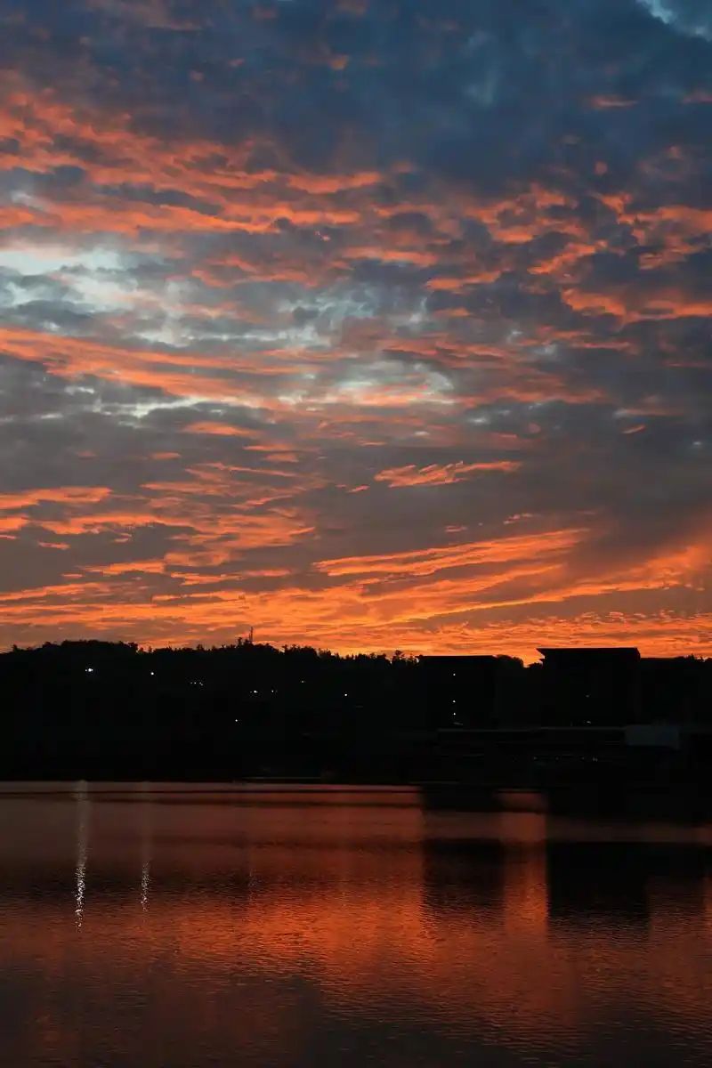 谁还没看过今天的绝美落日