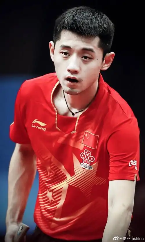 张继科输球后的反应多可爱