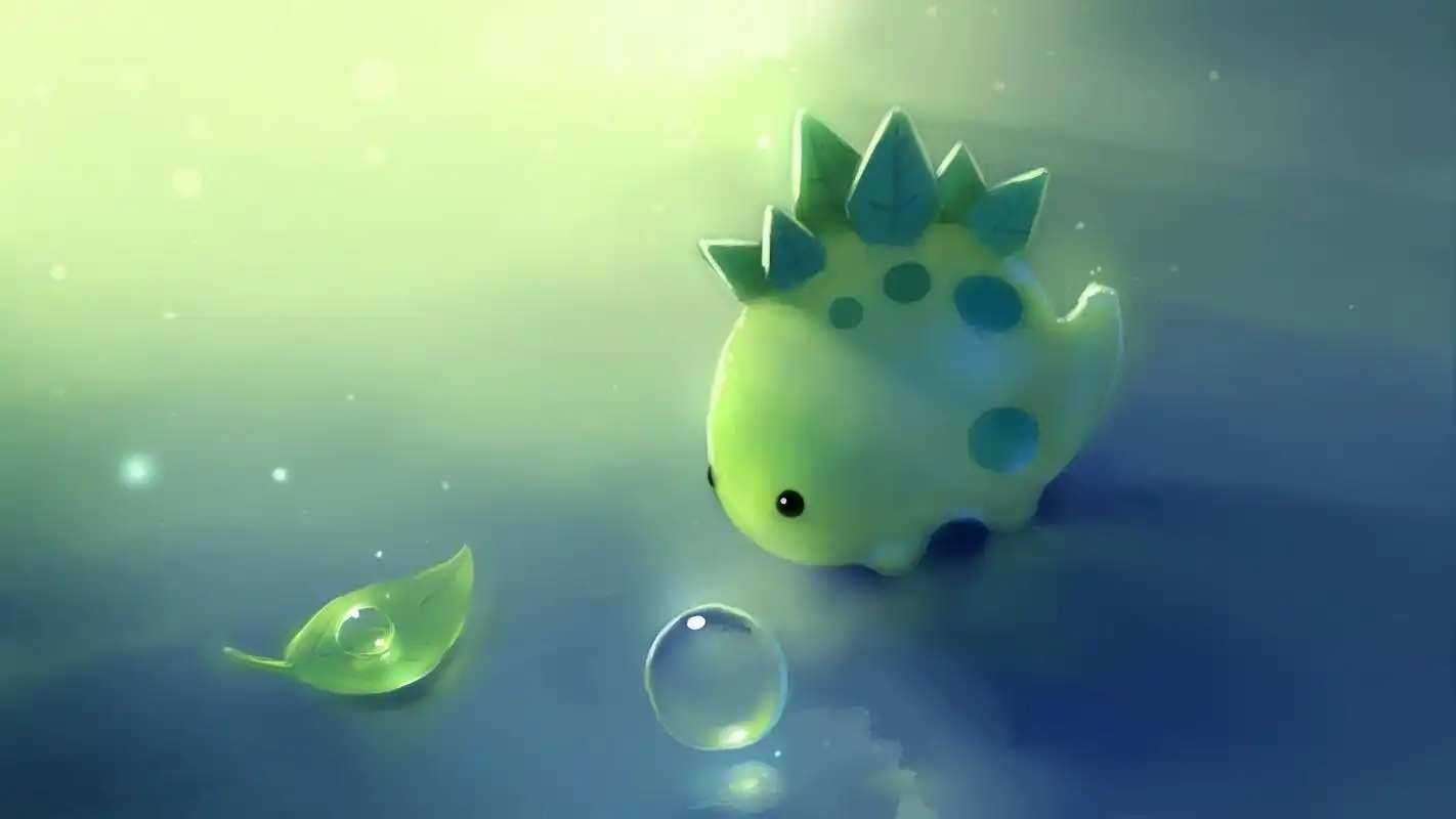 梦幻水彩小动物壁纸_可爱梦幻的小动物